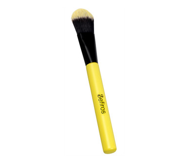 Sefiros štětec na make-up rovný Pastell