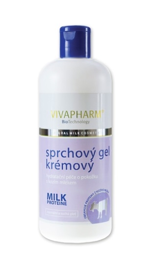 Vivapharm sprchový gel s kozím mlékem