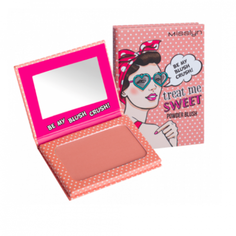 Misslyn Sweet Powder Blush 48 přírodně růžová