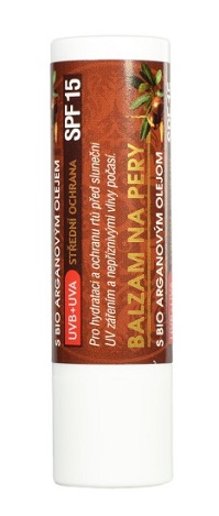 Vivaco balzám na rty s arganovým olejem SPF 15 v tyčince 4,2 g