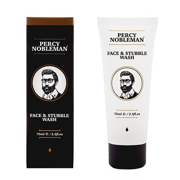 Percy Nobleman Čistící gel na obličej a vousy 75 ml
