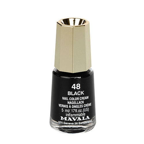 Mavala Minicolor lak na nehty 48 Black 5 ml