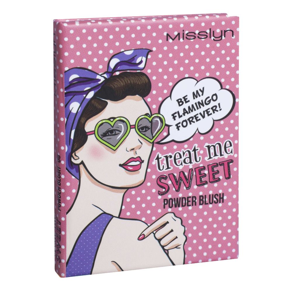 Misslyn Sweet Powder Blush 08 sytě růžová